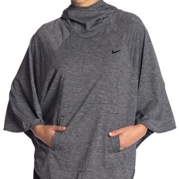 Nike Tops - Nike poncho cover-up hoodie, NWT size L